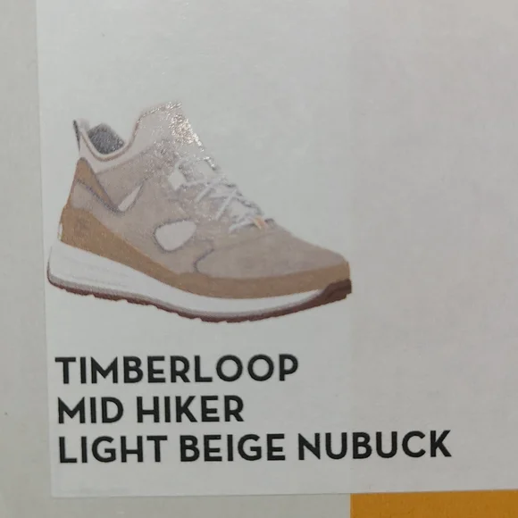 New Timberland "Timberloop" mid Hiker light beige nubuck sizes 7 and 7.5 - Picture 8 of 9